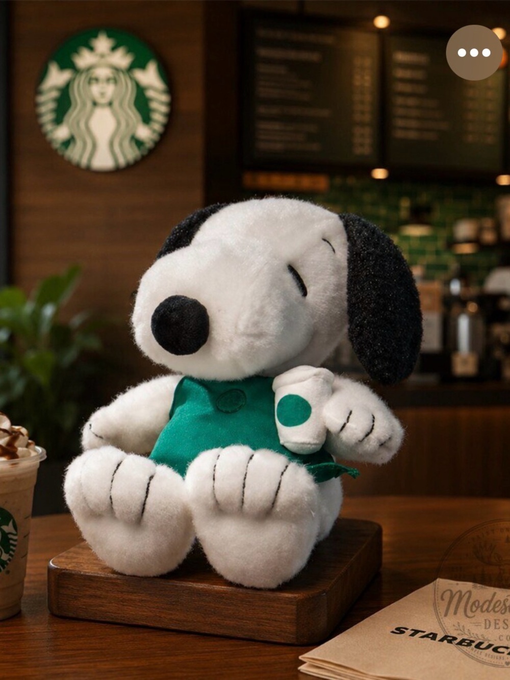 NWT Peanuts x Starbucks โSnoopy as a Baristaโ